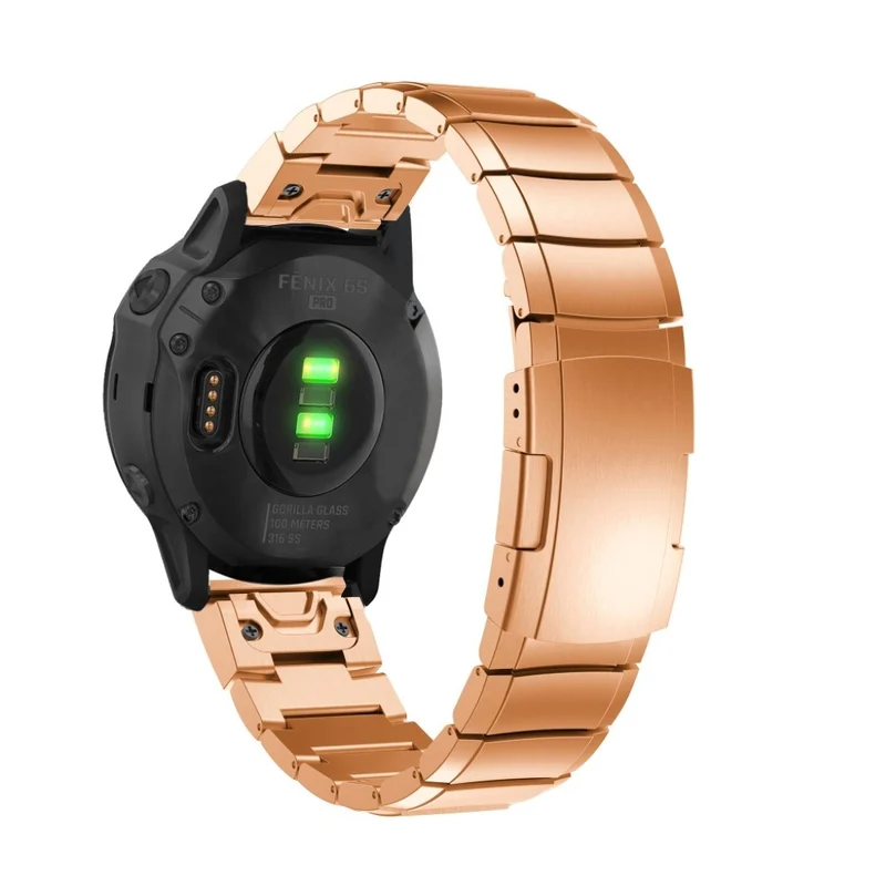 Absolut elegant Garmin Fenix 6S Metall armband