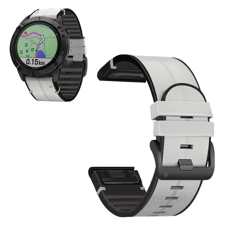 Cool Universell Garmin Kunstleder und Silikon / TPU armband