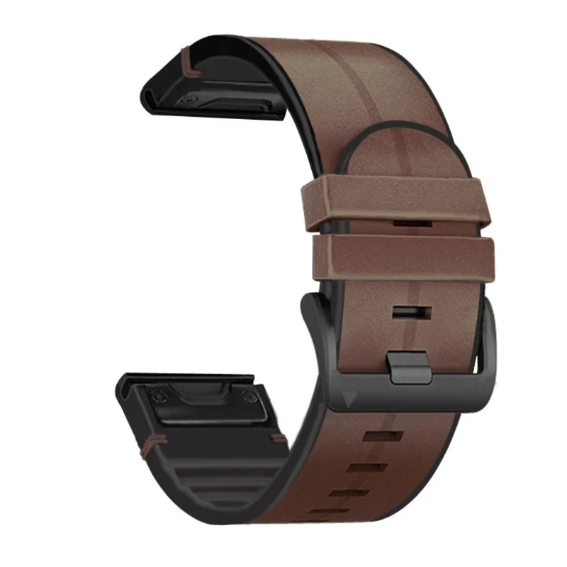 Universell Garmin Echtes Leder und Silikon / TPU armband