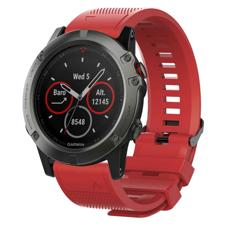Sehr schön Universell Garmin Silikon / TPU armband