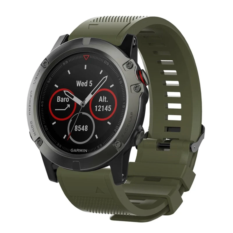 Sehr schön Universell Garmin Silikon / TPU armband