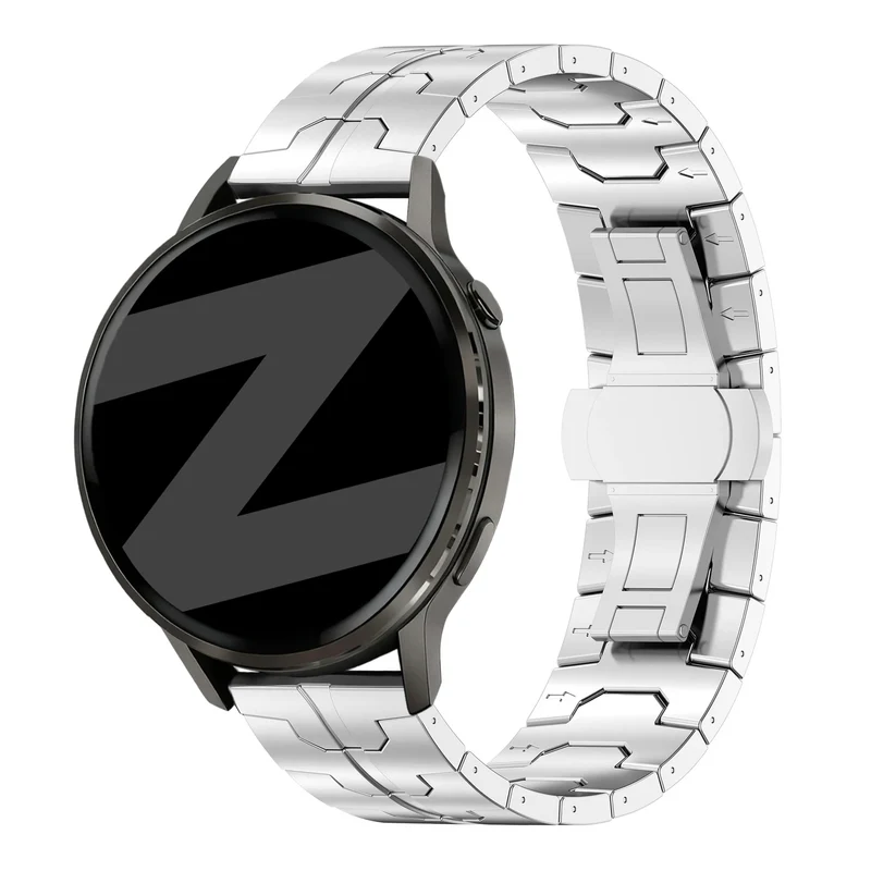 Bandz Garmin Venu 4 - 45mm Stahlarmband 'Iron' (Silber)