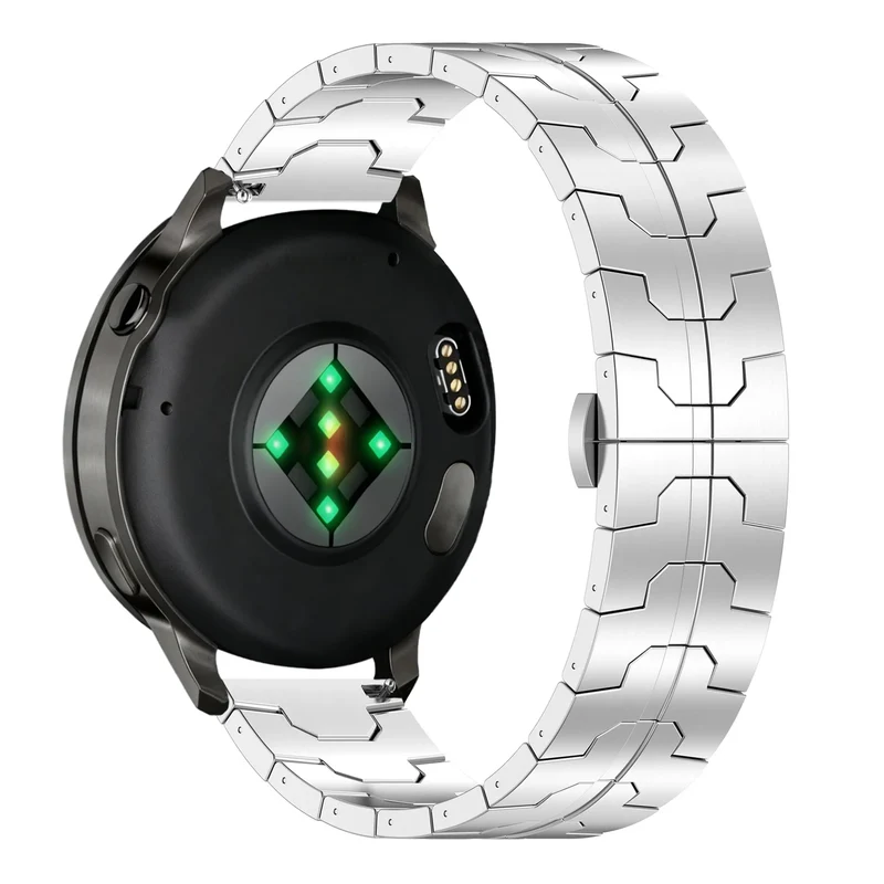 Bandz Garmin Venu 4 - 45mm Stahlarmband 'Iron' (Silber)