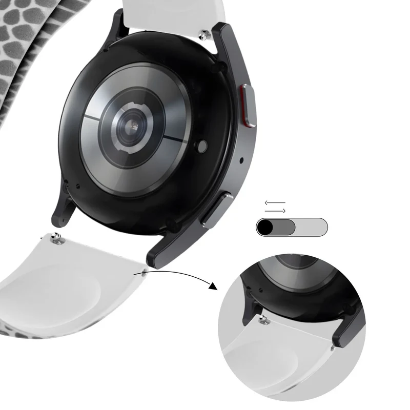 Bandz Huawei Watch GT 2 42mm Silikonarmband 'Snake'