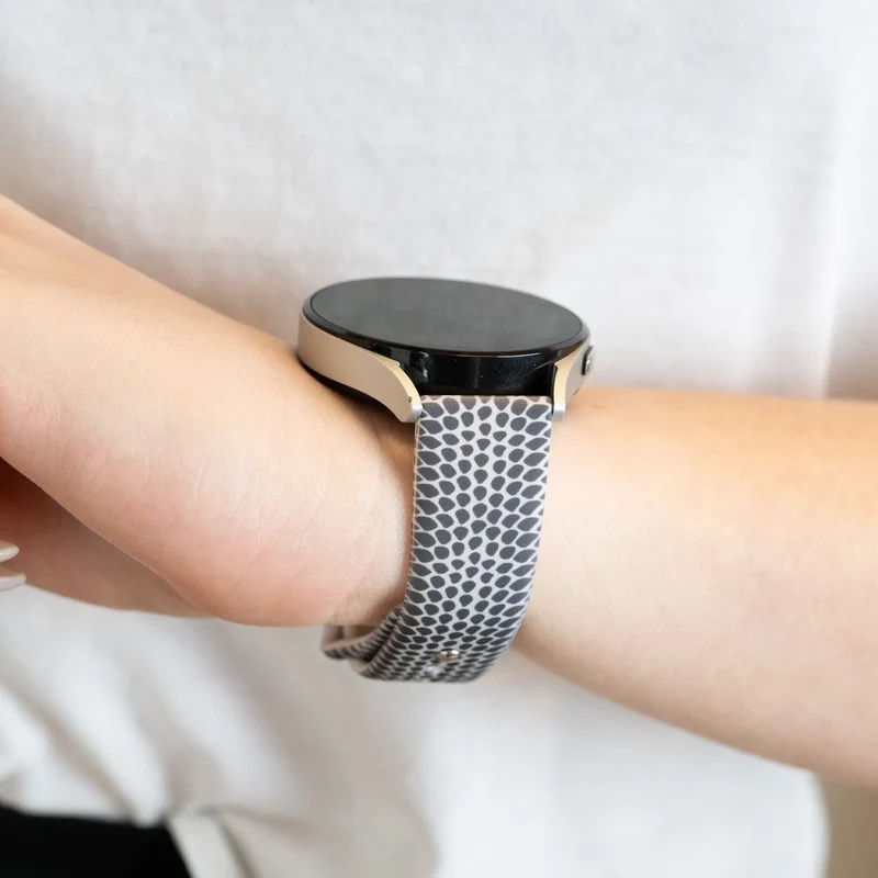 Bandz Huawei Watch GT 2 42mm Silikonarmband 'Snake'