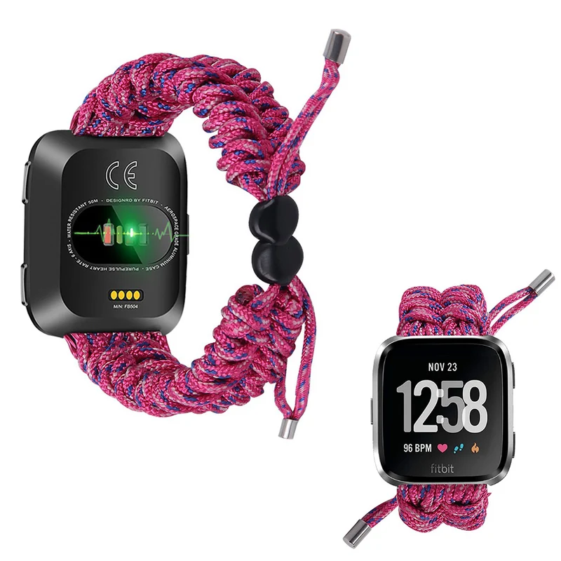 Auffallend modisch Fitbit Versa Textil / Nylon armband