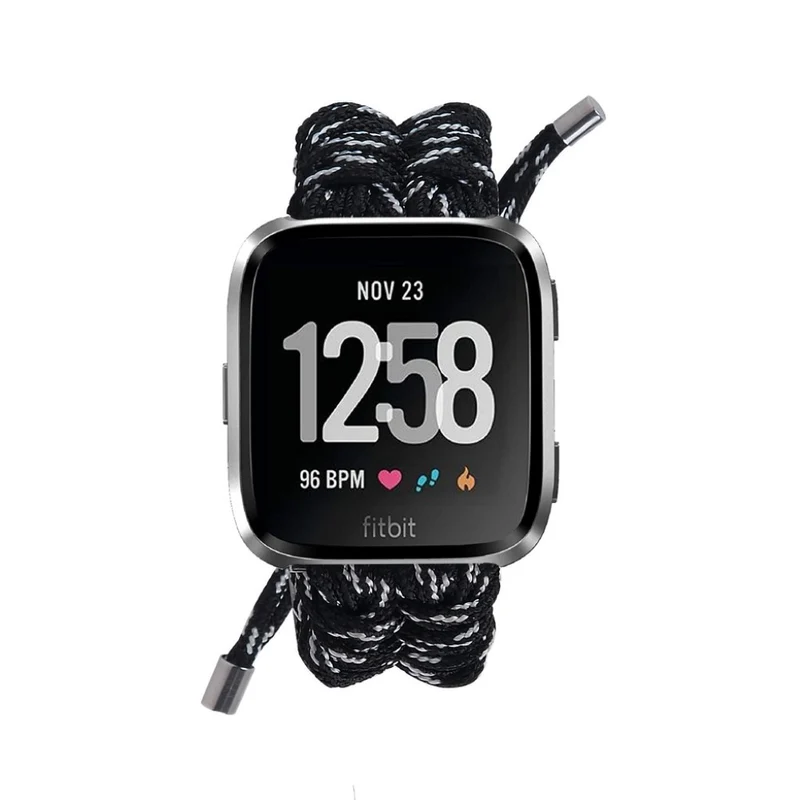 Auffallend modisch Fitbit Versa Textil / Nylon armband