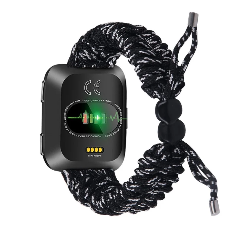 Auffallend modisch Fitbit Versa Textil / Nylon armband