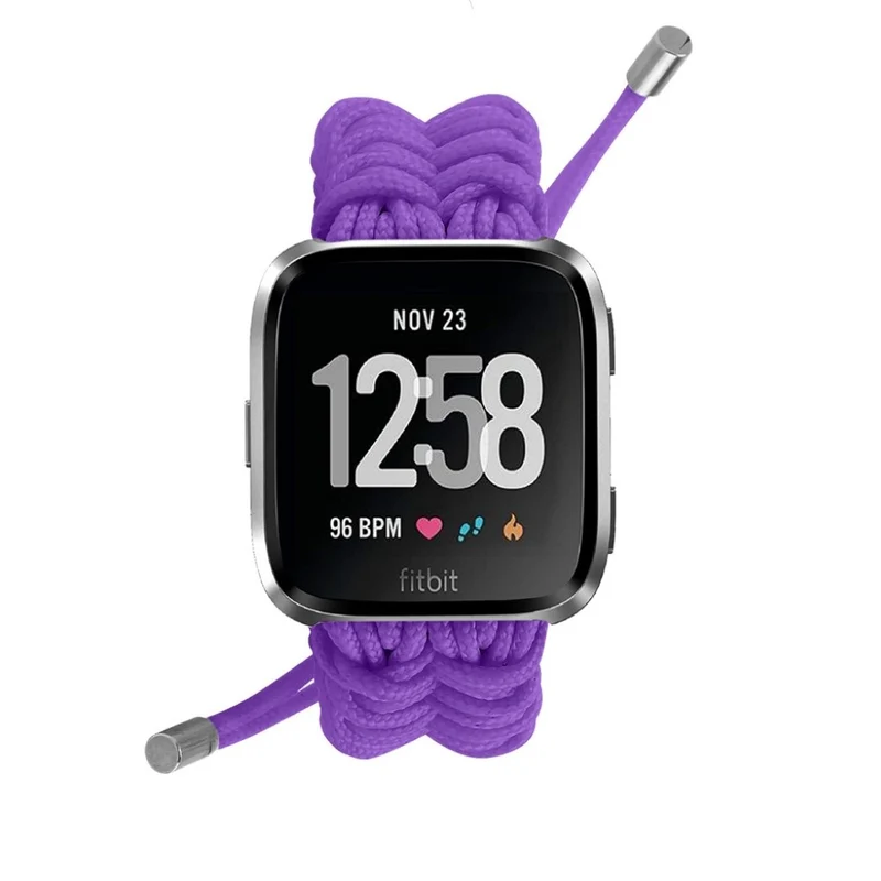 Auffallend modisch Fitbit Versa Textil / Nylon armband