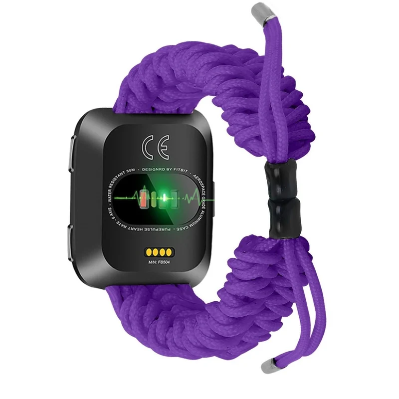 Auffallend modisch Fitbit Versa Textil / Nylon armband