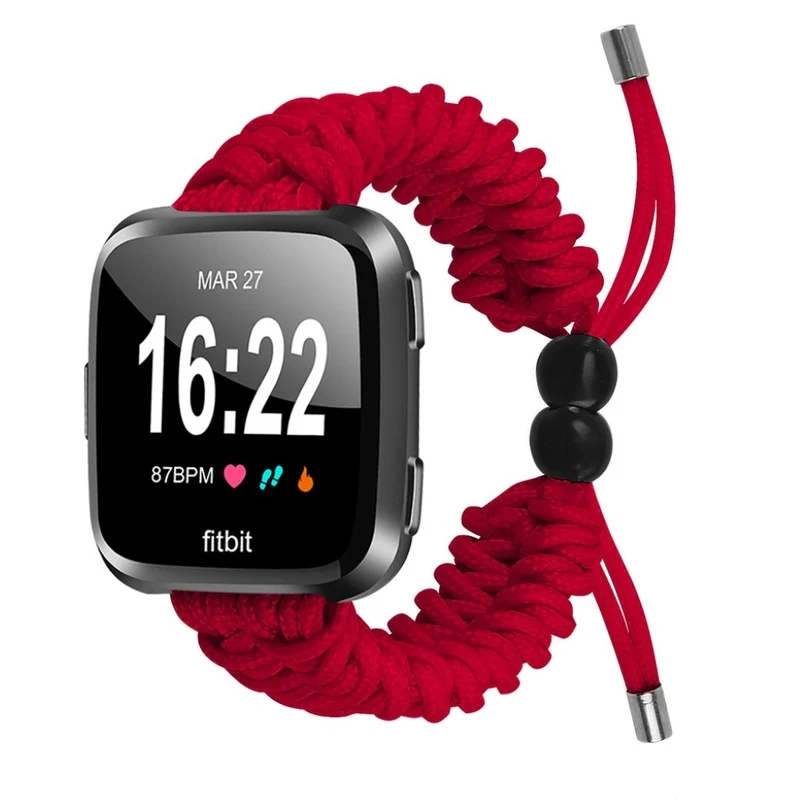 Auffallend modisch Fitbit Versa Textil / Nylon armband