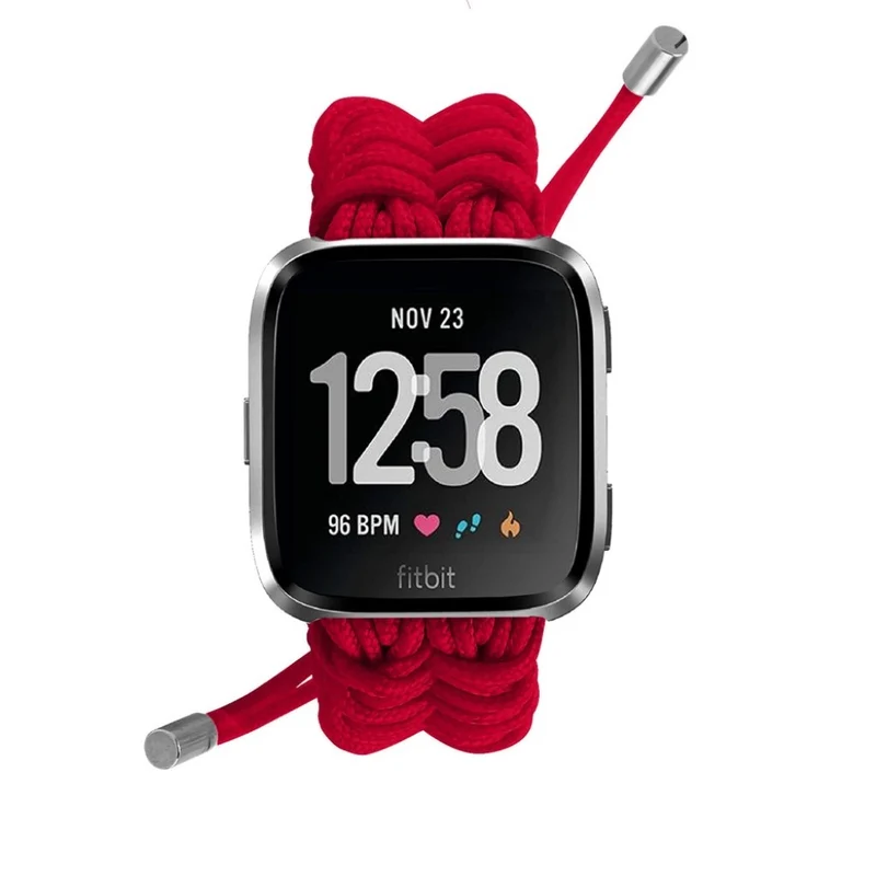 Auffallend modisch Fitbit Versa Textil / Nylon armband