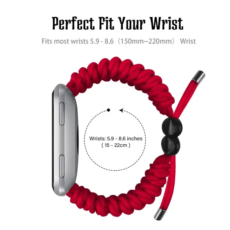 Auffallend modisch Fitbit Versa Textil / Nylon armband