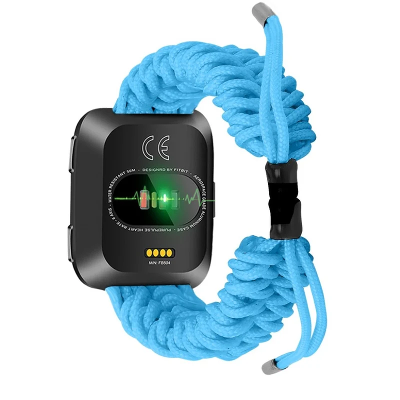 Auffallend modisch Fitbit Versa Textil / Nylon armband