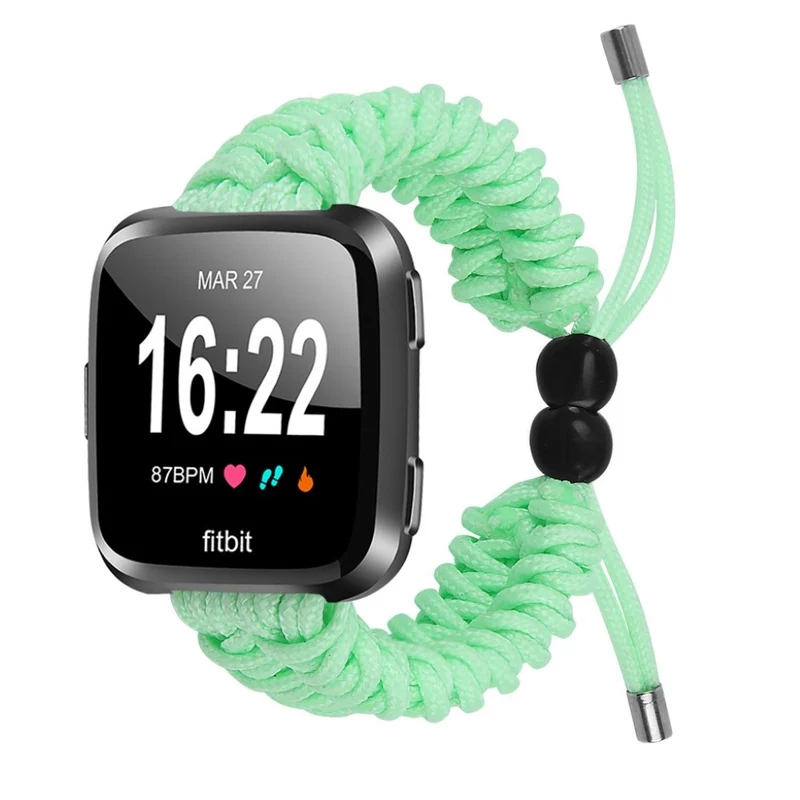 Auffallend modisch Fitbit Versa Textil / Nylon armband