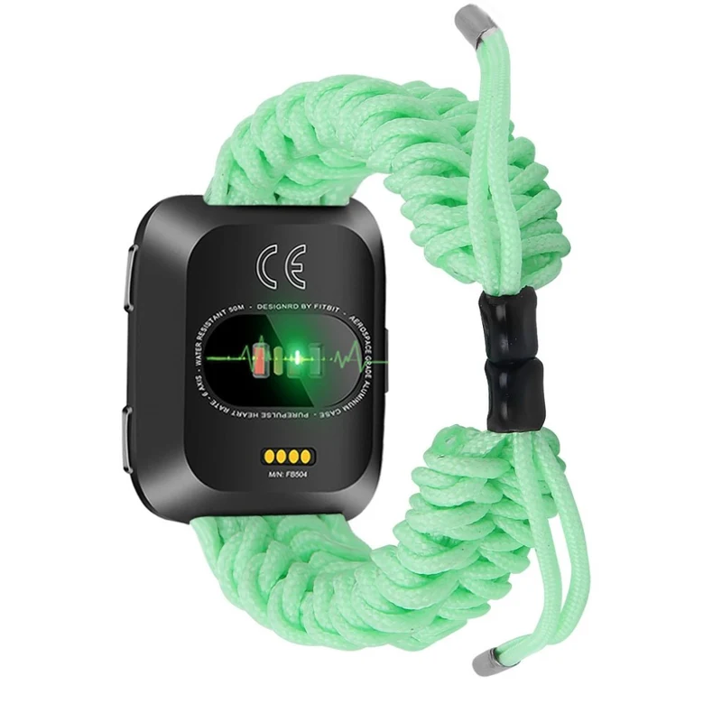 Auffallend modisch Fitbit Versa Textil / Nylon armband