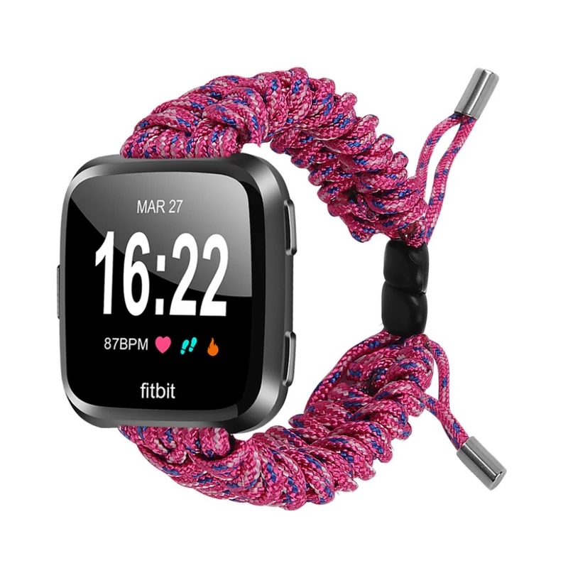 Auffallend modisch Fitbit Versa Textil / Nylon armband