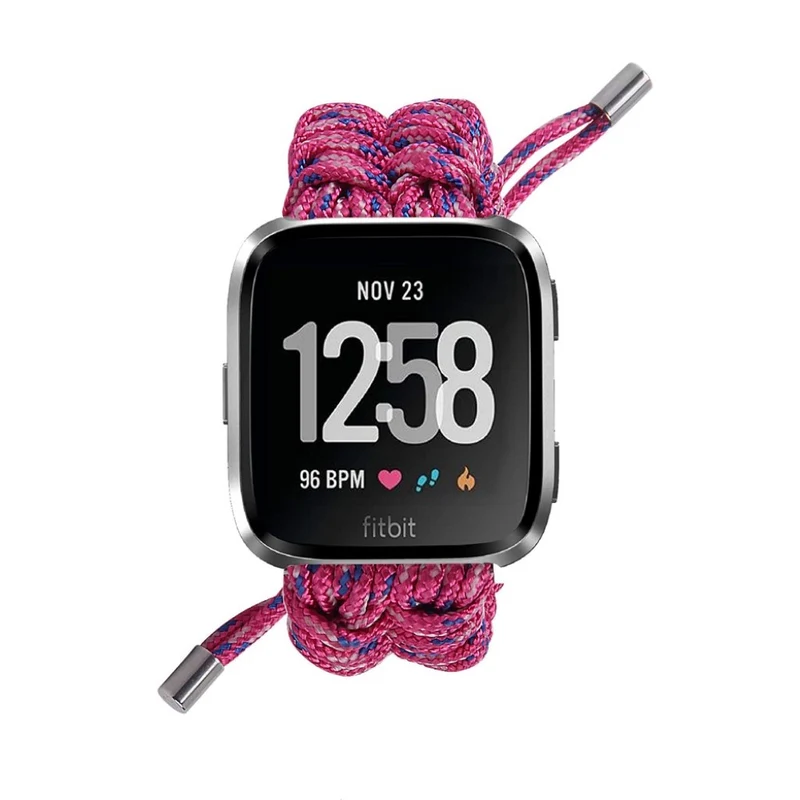 Auffallend modisch Fitbit Versa Textil / Nylon armband