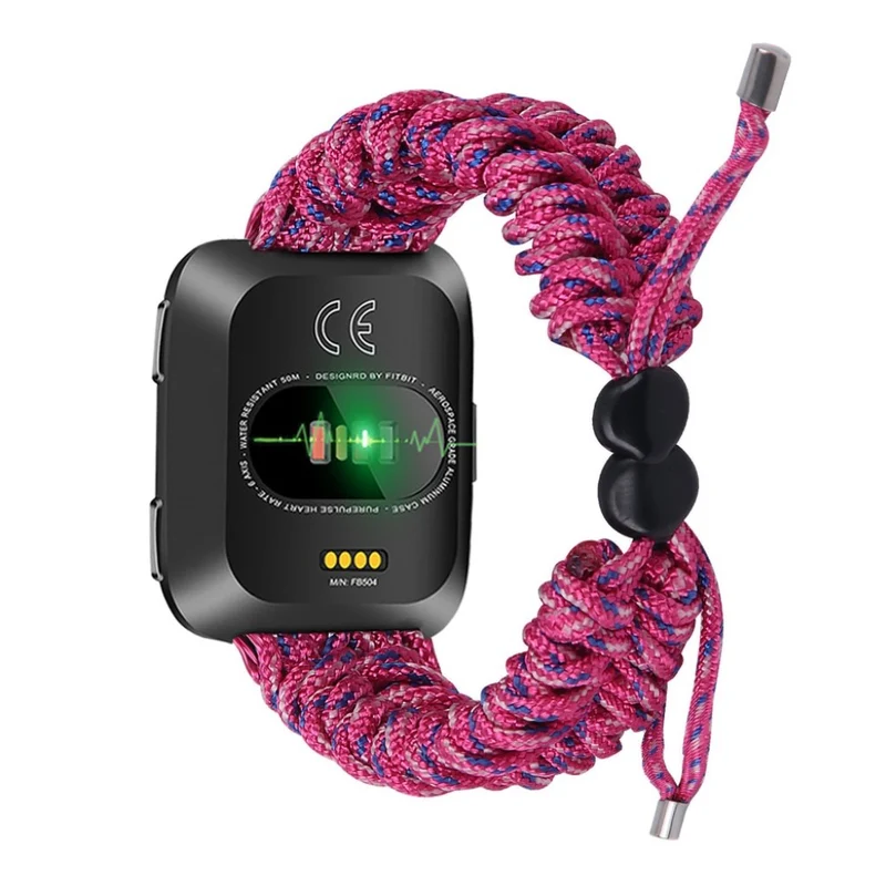 Auffallend modisch Fitbit Versa Textil / Nylon armband