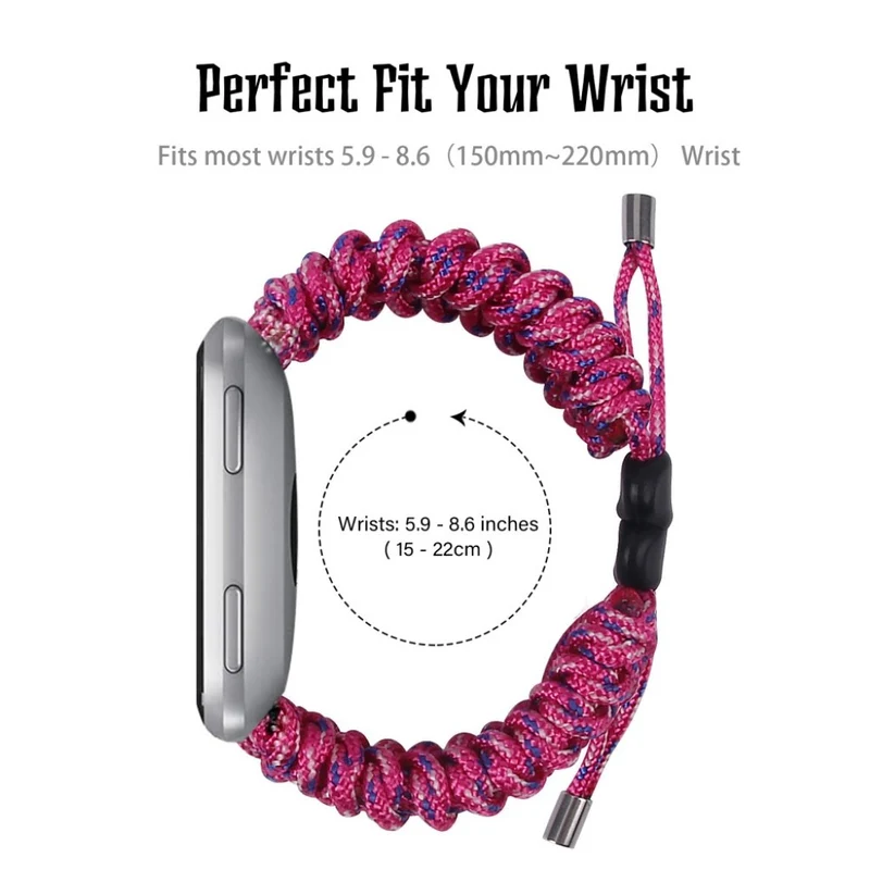 Auffallend modisch Fitbit Versa Textil / Nylon armband