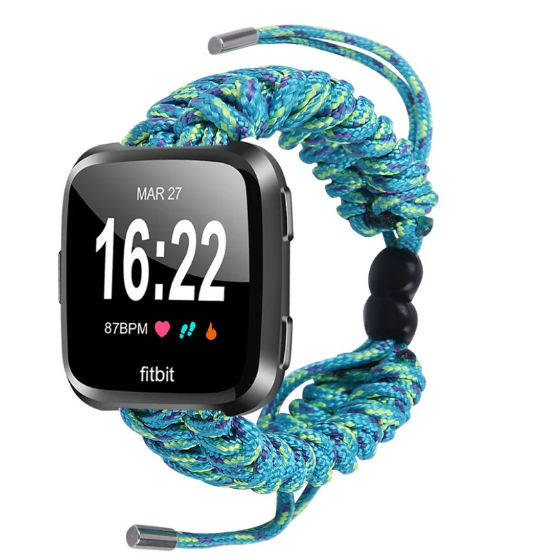 Auffallend modisch Fitbit Versa Textil / Nylon armband