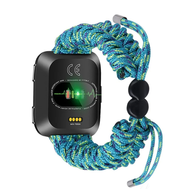 Auffallend modisch Fitbit Versa Textil / Nylon armband