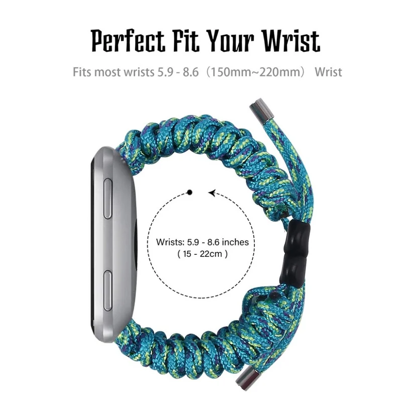 Auffallend modisch Fitbit Versa Textil / Nylon armband