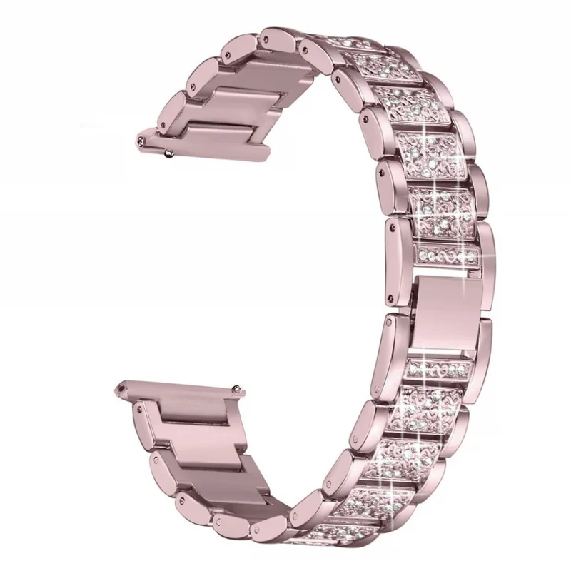 Absolut süß Fitbit Versa Metall und Strass armband
