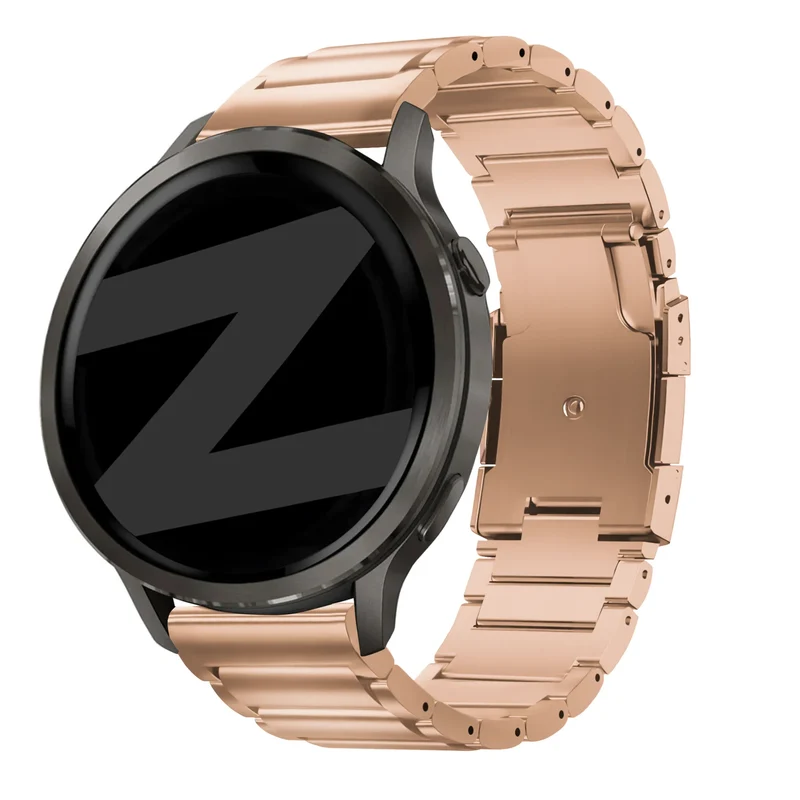 Bandz Garmin Forerunner 245 Titan-Gliederarmband (Roségold)
