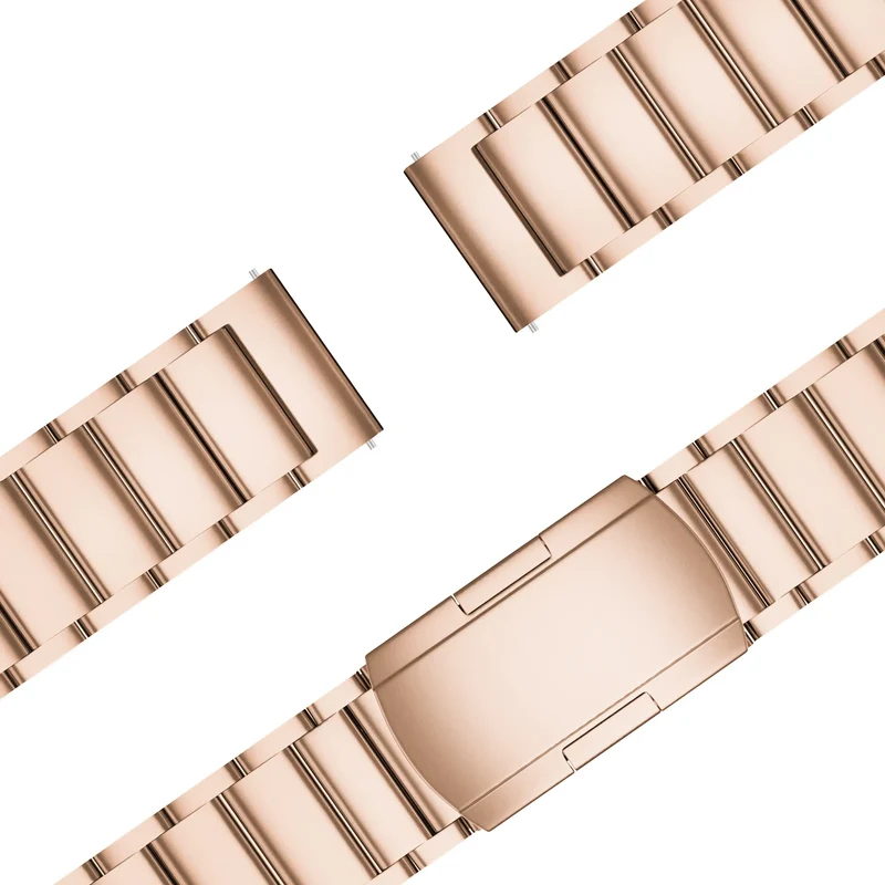 Bandz Garmin Forerunner 165 Titan-Gliederarmband (Roségold)