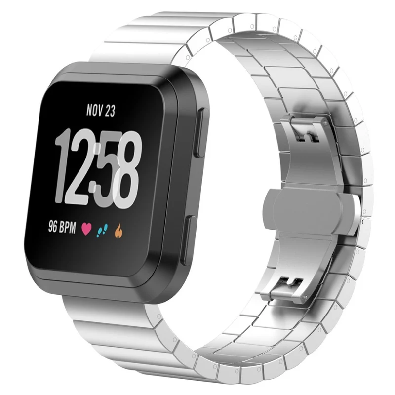 Mega elegant Fitbit Versa Metall armband