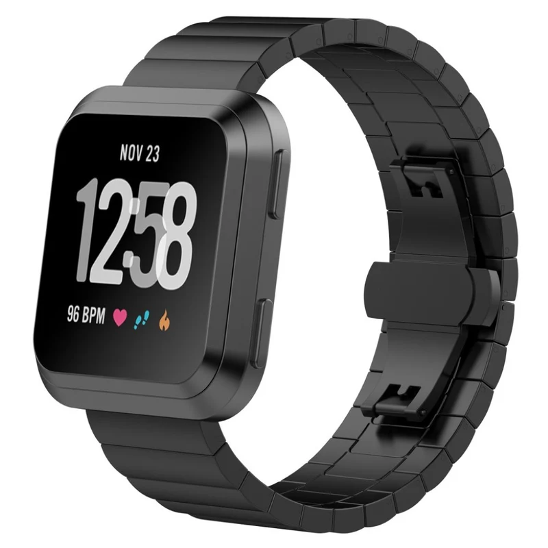 Mega elegant Fitbit Versa Metall armband