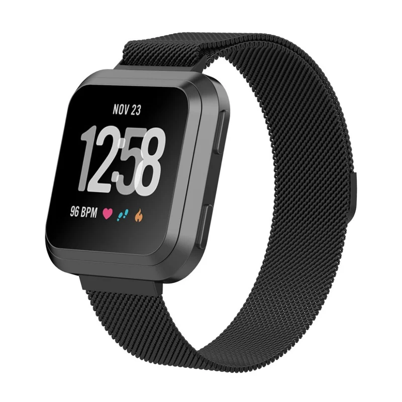 Elegant Fitbit Versa Metall armband