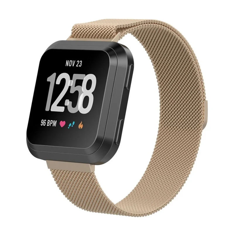 Elegant Fitbit Versa Metall armband