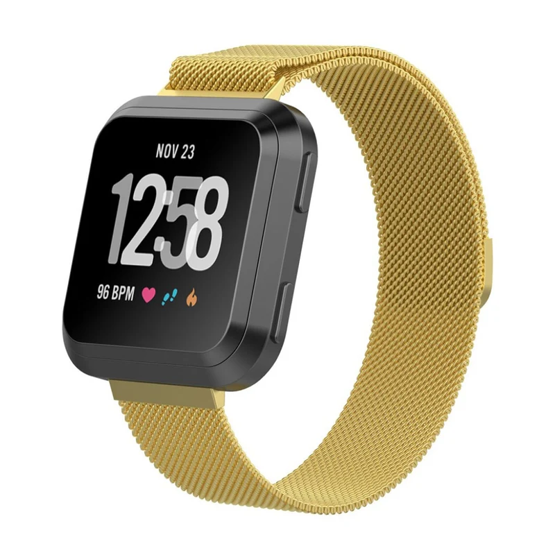 Elegant Fitbit Versa Metall armband
