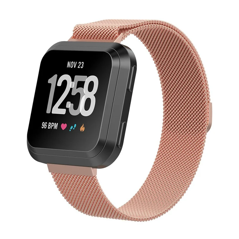 Elegant Fitbit Versa Metall armband