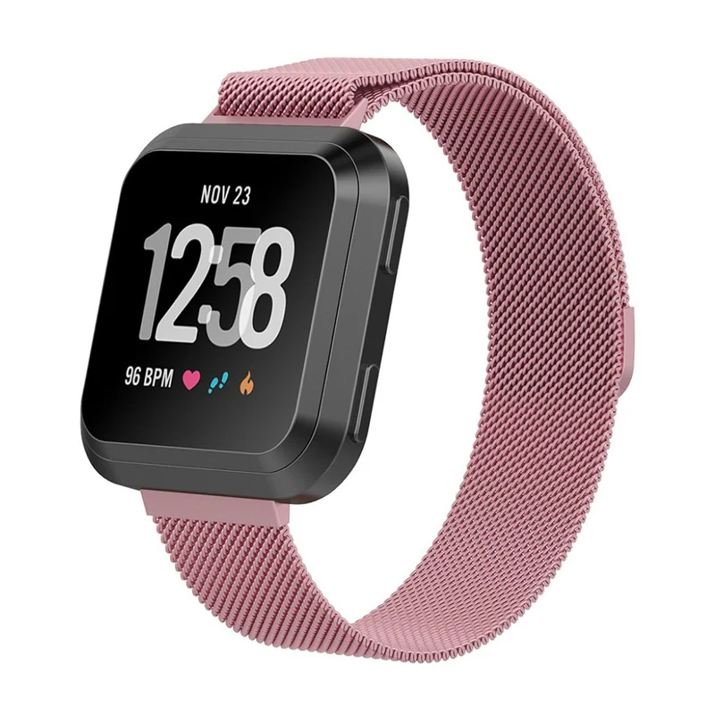 Elegant Fitbit Versa Metall armband