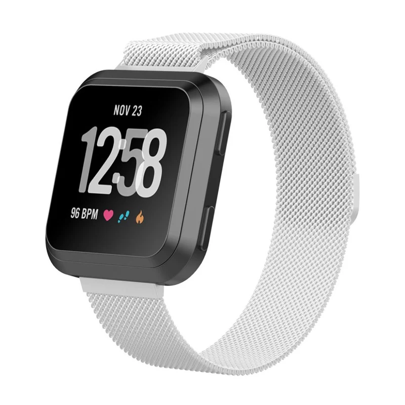 Elegant Fitbit Versa Metall armband