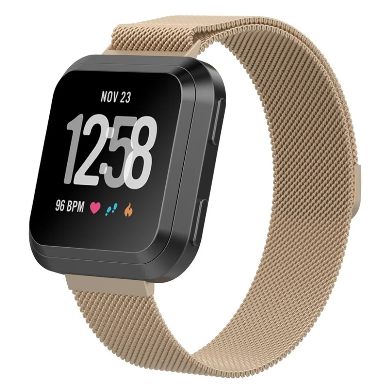 Elegant Fitbit Versa Metall armband