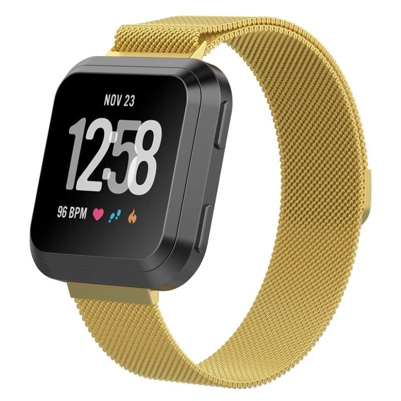 Elegant Fitbit Versa Metall armband