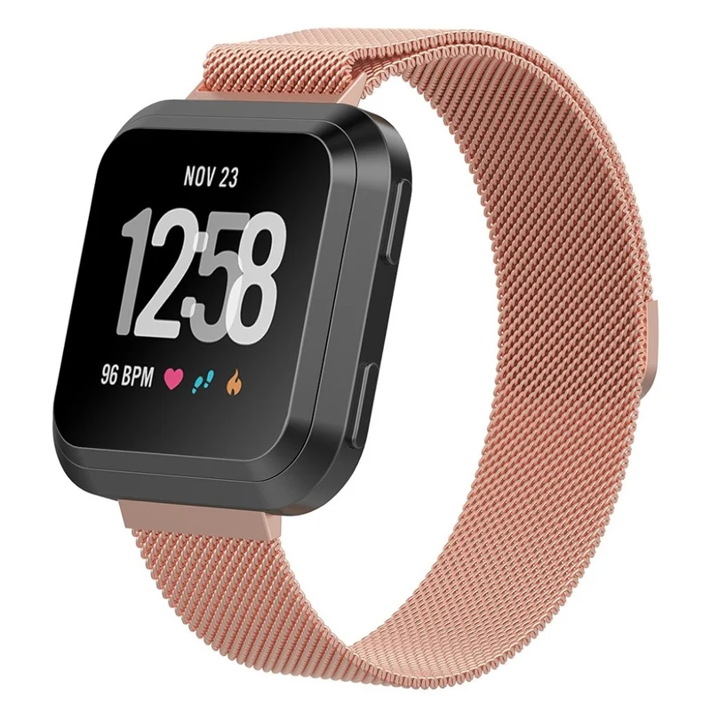 Elegant Fitbit Versa Metall armband
