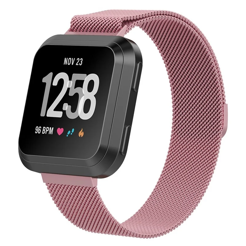 Elegant Fitbit Versa Metall armband