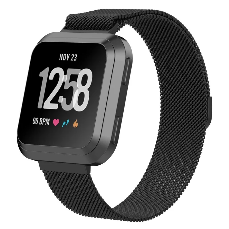 Elegant Fitbit Versa Metall armband