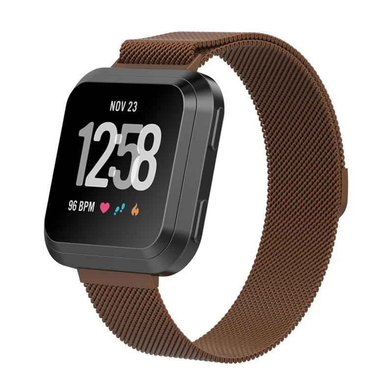 Elegant Fitbit Versa Metall armband