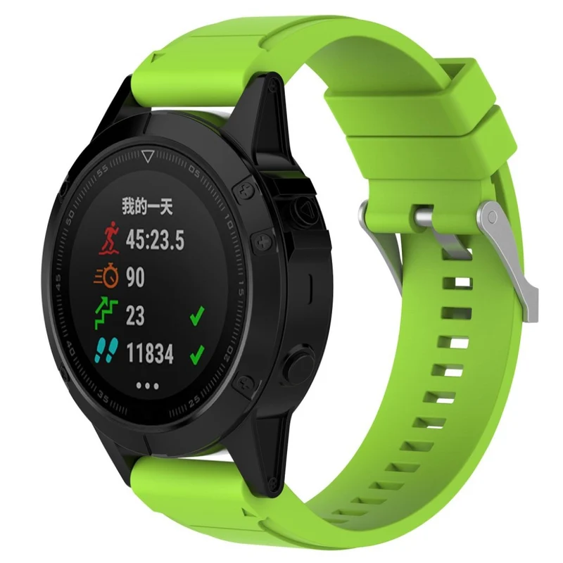 Garmin Fenix 5X / Garmin Tactix Charlie Silikon / TPU armband