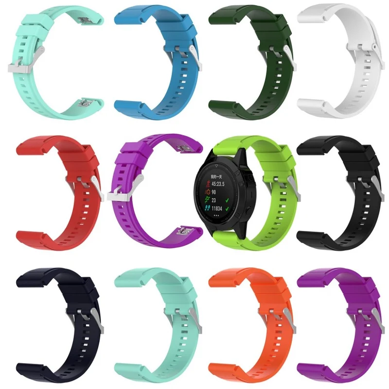 Garmin Fenix 5X / Garmin Tactix Charlie Silikon / TPU armband