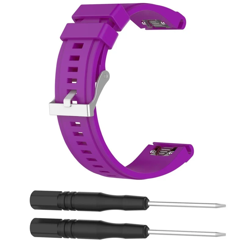 Garmin Fenix 5X / Garmin Tactix Charlie Silikon / TPU armband