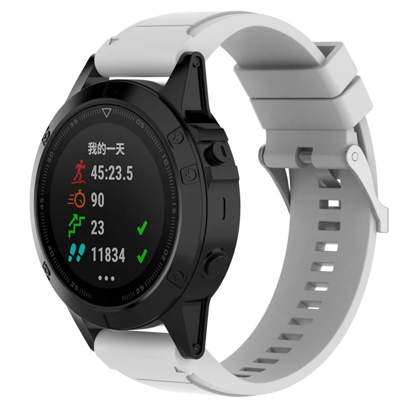 Garmin Fenix 5X / Garmin Tactix Charlie Silikon / TPU armband