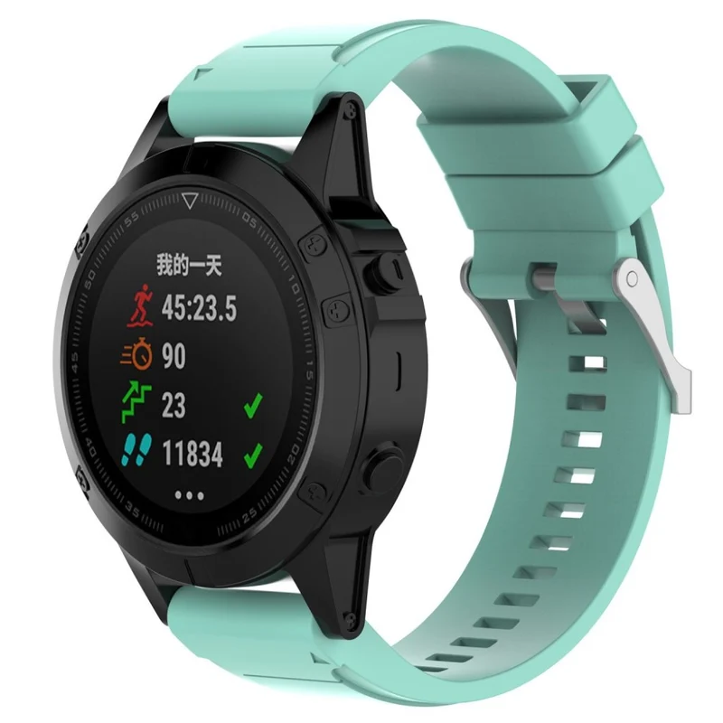 Garmin Fenix 5X / Garmin Tactix Charlie Silikon / TPU armband