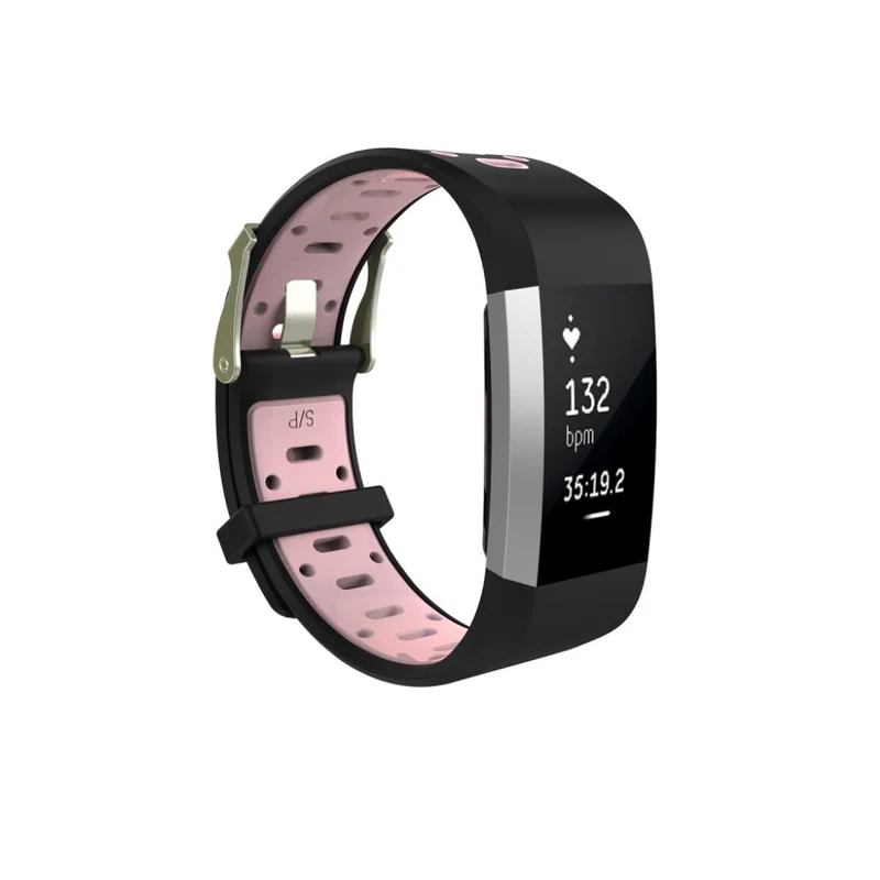 Brillant Fitbit Charge 2 Silikon / TPU armband